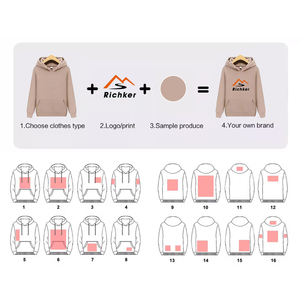 Sweat à capuche balaclava personnalisé avec logo brodé, coton 600 GSM, coupe ample, épaules tombantes, unisexe, streetwear, hiver, extérieur - Product Image 5