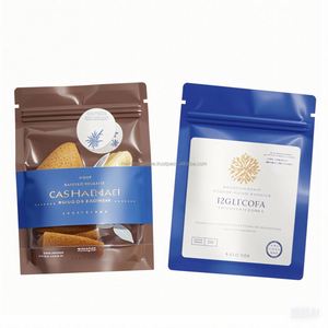 พลาสติก BOPP แบบกำหนดเองได้สำหรับบรรจุภัณฑ์แบบตั้งได้สำหรับอาหาร ชา บรรจุภัณฑ์แบบซองพิมพ์กราเวียร์ PA/NY 100 ไมครอน - Product Image 3