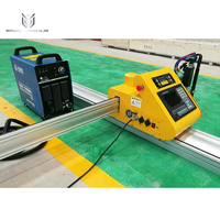 Máquina de Corte por Plasma CNC Portátil 1530 1560, Precio Económico, Motor Paso a Paso, Larga Vida Útil, Corte de Acero al Carbono