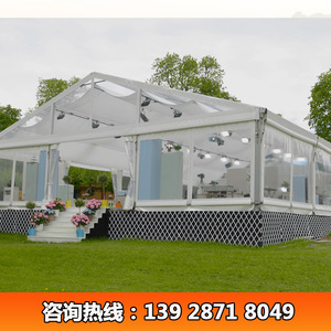 Carpa Modular para Bodas con Estructura de Acero, PVC de una Sola Capa, Impermeable para Uso en Eventos al Aire Libre en las Cuatro Estaciones - Product Image 3