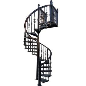 Escaleras Espirales <span class=keywords><strong>de</strong></span> <span class=keywords><strong>Madera</strong></span> Modernas YL, <span class=keywords><strong>Escalera</strong></span> Espiral Metálica Personalizada para Interiores y Exteriores - Product Image 2