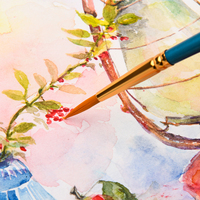 Kit de pinceaux à aquarelle souples et flexibles de haute qualité pour enfants, ensemble de pinceaux d'artiste directement de l'usine pour débutants