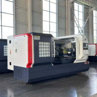 Tour CNC automatique CK6180, tour horizontal robuste pour l'usinage des métaux, pour atelier industriel et traitement des métaux