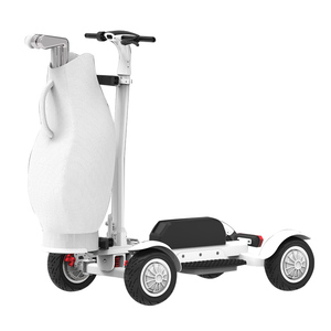 2400W Motor 4-wheel Golf Scooter Dual Motor White Golf Cart <b>Mobility</b> Golf <b>Trolley</b> Scooter Foldable - Product Image 4