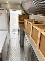 Camión de Comida Móvil Eléctrico Retro Directo de Fábrica con Freidora Eléctrica Comercial y Mostrador para Mercado Nocturno