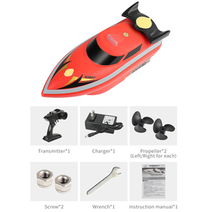 HOSHI Più Nuovo HJ807 Barca del RC 2.4G Esca Decoying Trawler di Raffreddamento Ad Aria Impermeabile Mai Capovolgersi 2 in 1RC Barca Da Pesca con Zaino - Product Image 6
