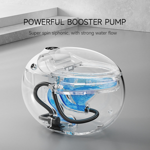 Bồn cầu thông minh sáng tạo với chức năng sưởi ấm ghế hiện đại, kiểu dáng độc đáo, thân thiện với người dùng, chất lượng đảm bảo, lắp đặt trên sàn. - Product Image 4