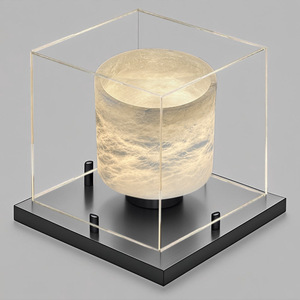 Marble Table Lamp Led Touch Control Rechargeable For Study Bedroom <b>Bedside</b> Hotel Reception - Product Image 5