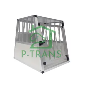 Cage de Transport en aluminium ZX546B-H60, porte simple et légère