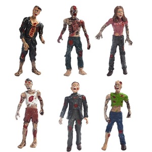 Figurine d'<span class=keywords><strong>action</strong></span> articulée Zombie équipé d'un arme, série de modèles en plastique, jouet pour enfants - Product Image 4