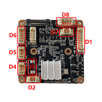 CCDCAM MC-K10H Modul Kamera Deteksi Asap dan Api Sensor CMOS 4MP Resolusi 2560x1440 Menghasilkan Sinyal Alarm Pengenalan Kebakaran