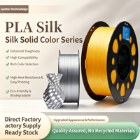 Filament PLA Soie 1,75 mm, Bobine de 1 kg, Filament d'imprimante 3D, Lisse, Brillant, Couleur Unie, Sans Bulles pour Impression 3D FDM