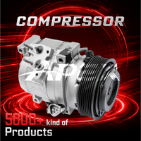 Nouvelle vente flash - Compresseur de climatisation 12V DCP50076 pour Landcruiser Prado Dyna Hiace Hilux APEX010