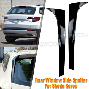 Paire d'ailes de spoiler latérales arrière Canard Splitter, pièces de rechange auto pour Skoda Kodiaq 2017-2021, ailerons de spoiler Skoda Karoq - Product Image 3
