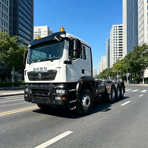 Nuevo Camión Tractor Diésel Sinotruk HOWO T7H 6x4, 440HP, Euro 2, Volante a la Izquierda, <span class=keywords><strong>con</strong></span> Cámara Trasera para Logística de Larga Distancia - Product Image 1