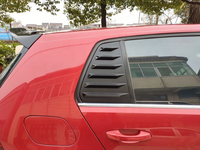 Haute qualité pour Golf 6 Golf 7/7.5 persiennes lunette arrière modifié Spoiler garniture GTI/R volets de fenêtre
