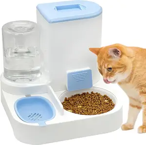 Bebedor De Cães Alimentador Automático Bebedor De Gato Automático Garrafa De Água De Cachorro Bebedor De Alimentos Pet Bowl Para Cães E Gatos Acessórios