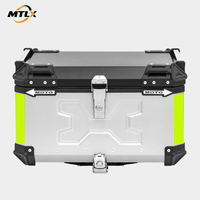 Top Case Moto Étanche 65L Personnalisable avec Doublure Intérieure et Dossier Passager – Service OEM Complet pour Marques Moto