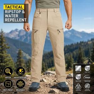 <span class=keywords><strong>Pantalon</strong></span> de jogging Saiki pour homme, coupe slim, extensible, fuselé, pour le sport, les loisirs, l'extérieur et la gym – Vente en gros, personnalisable, fournisseur d'usine - Product Image 2