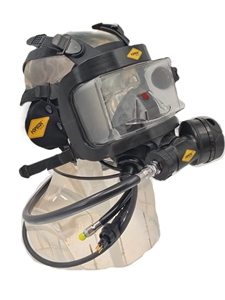 Máscara de Buceo Integral Hopetek Lista para Comunicación con Regulador Balanceado - Product Image 1
