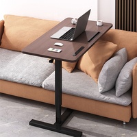 Bureau d'étude portable simple, table de chevet pour ordinateur portable