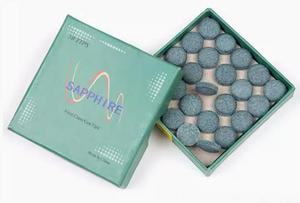 Bộ gậy bi-a SAPPHIRE TP-01 Eight Snooker Nine-Ball, đầu bằng da đen Mỹ, ngòi lớn nhỏ 10mm-13mm, bán buôn - Product Image 5