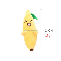 Groothandel Kat Spelen Speelgoed Pluche Catnip Ringing Papier Pitaya Mangosteen Oranje Banaan Fruit Kat Speelgoed