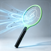 Raquette anti-insectes physique, tapette à moustiques électrique, tapette à mouches rechargeable haute tension pour la maison
