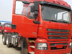 Gebrauchtwagen China Truck Head F3000 Shacman 6*4 Linkshalter Traktoranhänger Lkw Einlagenversand