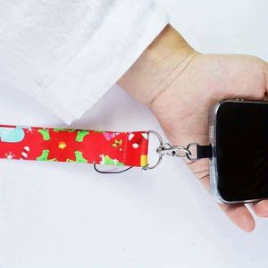 Correa para Teléfono con Diseño Navideño de Dibujos Animados, Muñeco de Nieve, Árbol, Accesorios con Gancho para el Cuello - Product Image 3