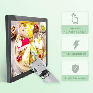 หน้าจอดิจิตอลสำหรับโฆษณาชุดธุรกิจ10-22นิ้ว16:9สีดำประเภท USB แบบ capacitive - Product Image 4