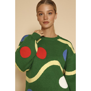 Decorazione per Albero di Natale a Forma di Maglione Lavorato a Maglia - Product Image 1