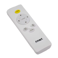 Control Remoto Infrarrojo de 30 Colores, Alcance de 20m, para Ventilador, Luz, TV, Automatización del Hogar, Compatible con RF 433MHz, Código Fijo 9, Personalizable