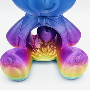 Candy Color طراز جديد 3D مطبوعة دببة ألعاب صغيرة مادة PLA صب مخصص للأطفال - Product Image 3
