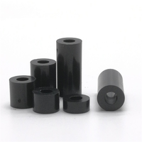 Boulon d'espacement en Nylon ABS noir et blanc, pour vis M3, M4, M5, M6, M8