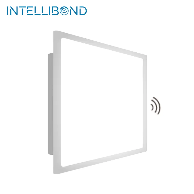 Intellibond 40W dimmable led ceiling panel light with embedded motion and daylight sensor wireless group control led panel light