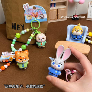 Peluches douces et mignonnes - Jouets en peluche Zoo Judy Nick, porte-clés, tableaux à dessin, pendentifs graffiti, jouets et cadeaux - Product Image 3