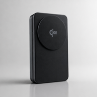 Batterie externe magnétique pliable sans fil Li-Polymère 10000mAh 3-en-1 PD 30W QC3.0 Type-C universelle portable pour téléphone et montre
