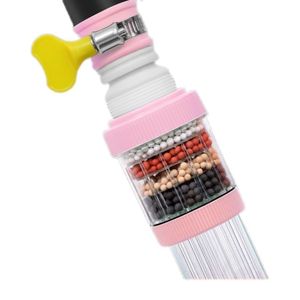 <span class=keywords><strong>Filtro</strong></span> di estensione per <span class=keywords><strong>rubinetto</strong></span> KAWAL a 6 strati <span class=keywords><strong>con</strong></span> soffione doccia anti-schizzo, design a risparmio idrico, materiale in PVC, beccuccio flessibile <span class=keywords><strong>rotante</strong></span> a 360° - Product Image 1