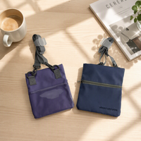 Sac bandoulière mini personnalisable, avec sangle réglable, pour les courses quotidiennes, les voyages et les sports