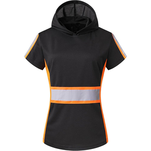 T-shirt à manches longues haute visibilité de qualité usine vêtements de sécurité réfléchissants respirants et haute visibilité vêtements de travail - Product Image 4