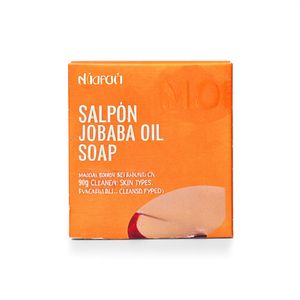 Savon à l'huile de jojoba et au soufre Muro 90g Nettoyant visage pour tous types de peaux - Product Image 2