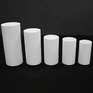 TY220606-6 New White Cylinder Plinth Wedding Cake Table Pedestal Stand For Wedding Party