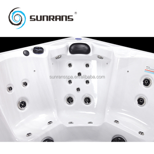 Bain à remous <span class=keywords><strong>extérieur</strong></span> de luxe Sunrans pour 5 personnes, avec <span class=keywords><strong>3</strong></span> sièges et 2 chaises longues - Product Image 3