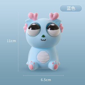 SYH480 Funny Plastic Dragon Sensory Fidget Toy for Girls 8-13 Years with Pop Out Eyes Stress Relief Squeeze Eyeball Burst Toy - Product Image 4