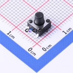 TSD003B07018A Tactile Switch SMD,6x6mm Switch Round Button 1.8N Vertical Mount 6mm - Product Image 1