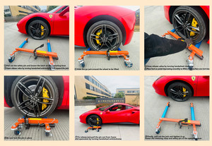 <span class=keywords><strong>OEM</strong></span> стальной автомобильный Автомобильный домкрат Go Jack <span class=keywords><strong>4</strong></span> Автомобильный рычаг позиционирования колеса тележка 3 тонны емкость для автомобильных шин - Product Image 2