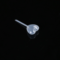 Pipette compte-gouttes ronde transparente jetable en PE de 4 ml avec paille pour confiture, pâtisserie et usage en laboratoire