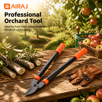 Sécateur à lame coupante Airaj résistant à la rouille, lame en acier tranchante, coupe-branches pour l'élagage des arbres, pour le jardin