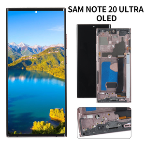 Màn hình cảm ứng OLED cho Samsung Galaxy Note 20 siêu hiển thị cho Samsung Note 20 siêu Màn hình pantalla <span class=keywords><strong>LCD</strong></span> OLED thay thế khung - Product Image 2
